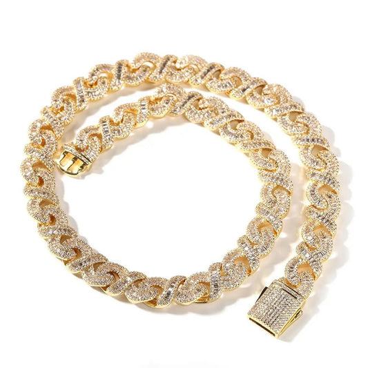 Glimmer Gold Cuban Chain