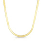 Gold Herringbone Chain (Stainless Steel)