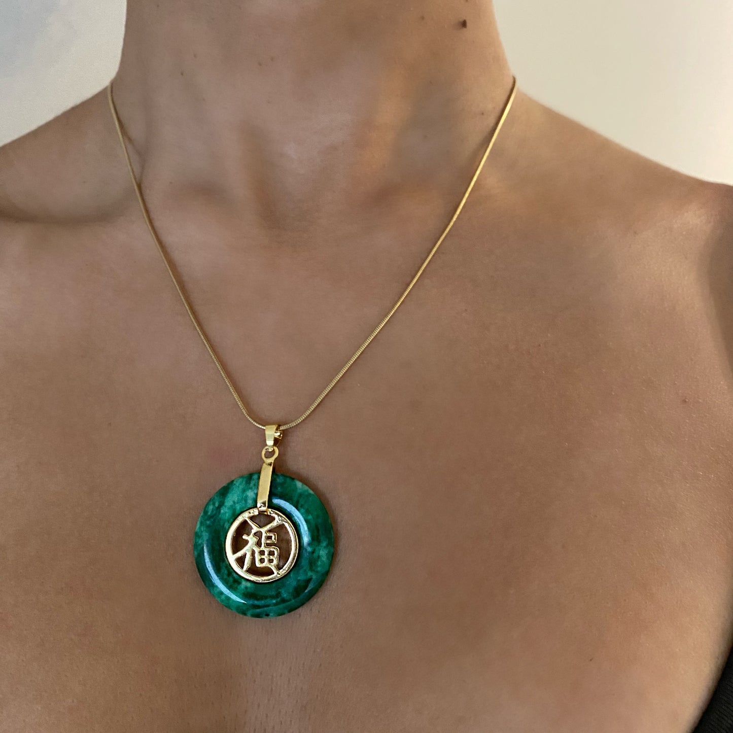 The "Peace" Jade Necklace
